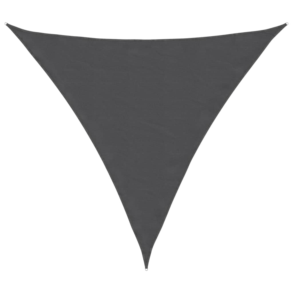 Vidaxl markise trekantet 3.6x3.6x3.6 m Oxford stof