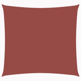 Vidaxl Sunshade Square 3.6x3.6 m Oxford fabric terracotta color