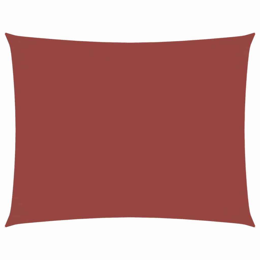 Vidaxl Sunshade Rectangular 4x6 M Oxford Fabric Terracotta Color