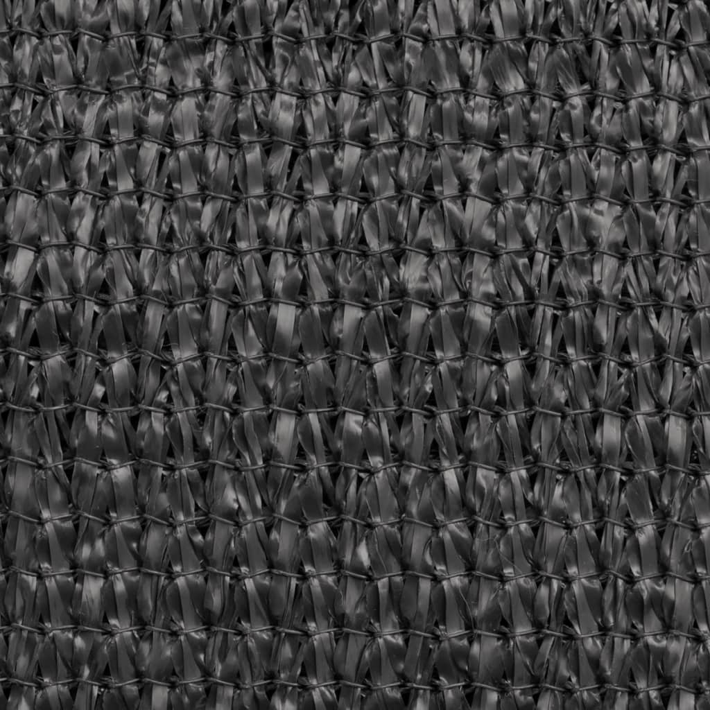 Vidaxl balkongskjerm 90x600 cm HDPE Anthracite -farget