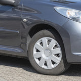 Proplus Hubcaps 4 St Meridian 15 '' Colore en argent