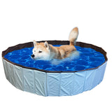 @Pet @'peth Hond schwammen Pool ass 80x20 cm blo
