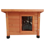 @Pet Cat Loft pro externí xl 68,5x54x51,5 cm dřevěné dřevěné hnědé