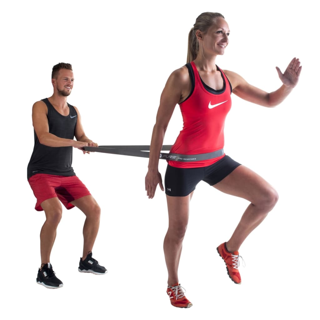 Pure2improve Pure2improve Resistance Elastic Heavy Black P2I200110