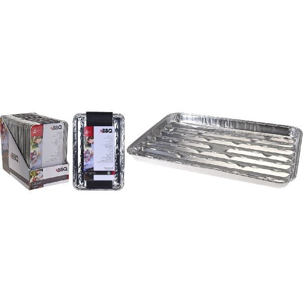 Basis BBQ Aluminium Grill Skalen setzen 4 Stécker