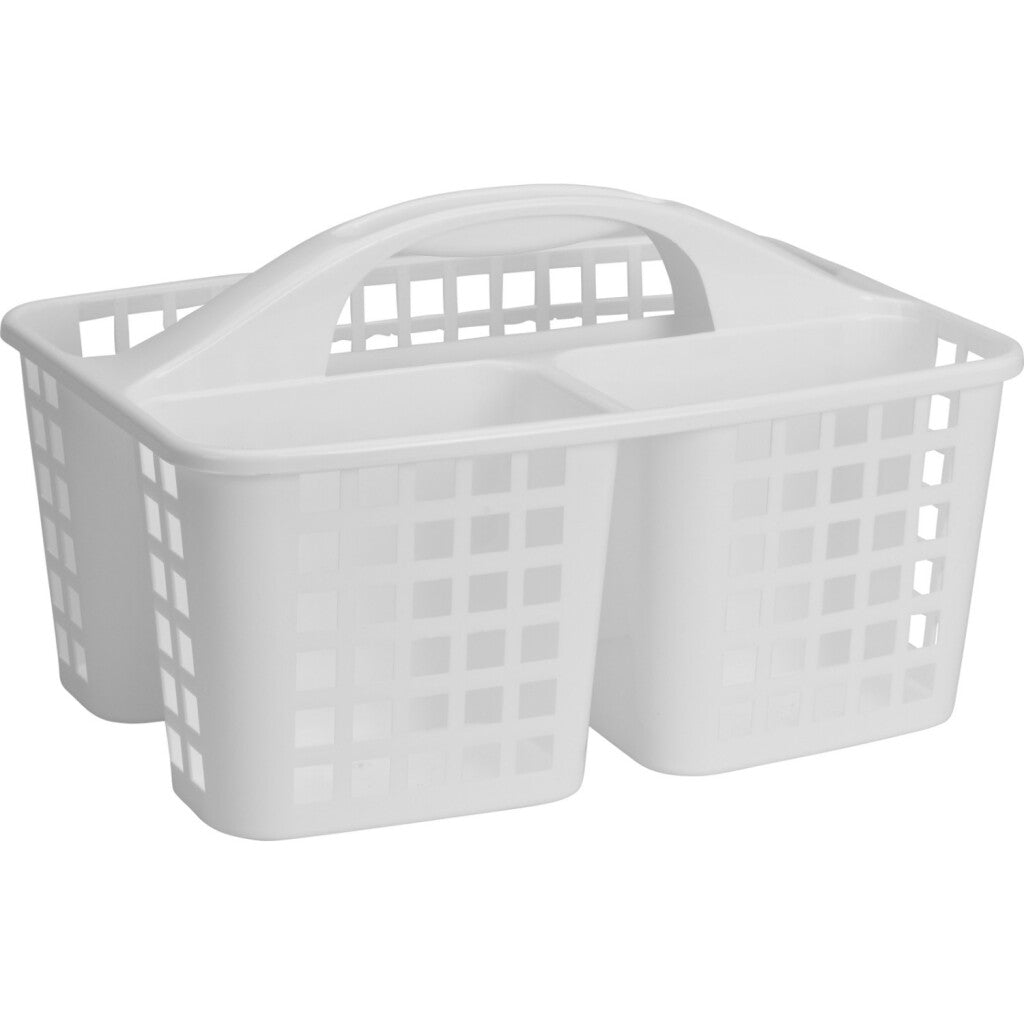 Excellent gain de rangement à 3 offices avec poignée 31x23x18,5 cm blanc