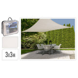 Progarden shranjena krpa kvadrat 3x3 m kremna obarvana