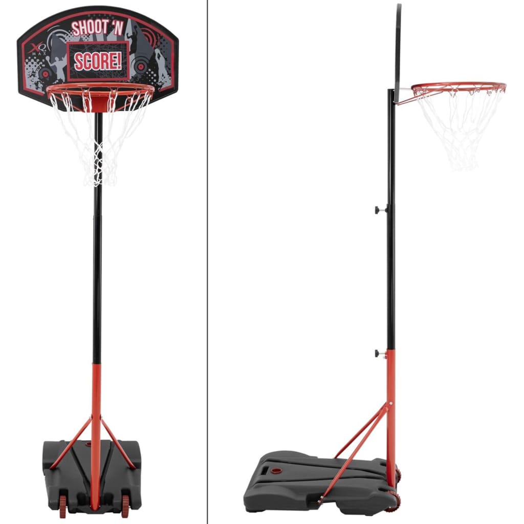 XQ Max Basketball Set an der Héichtecierbar portable