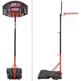 XQ Max Basketball Set an der Héichtecierbar portable