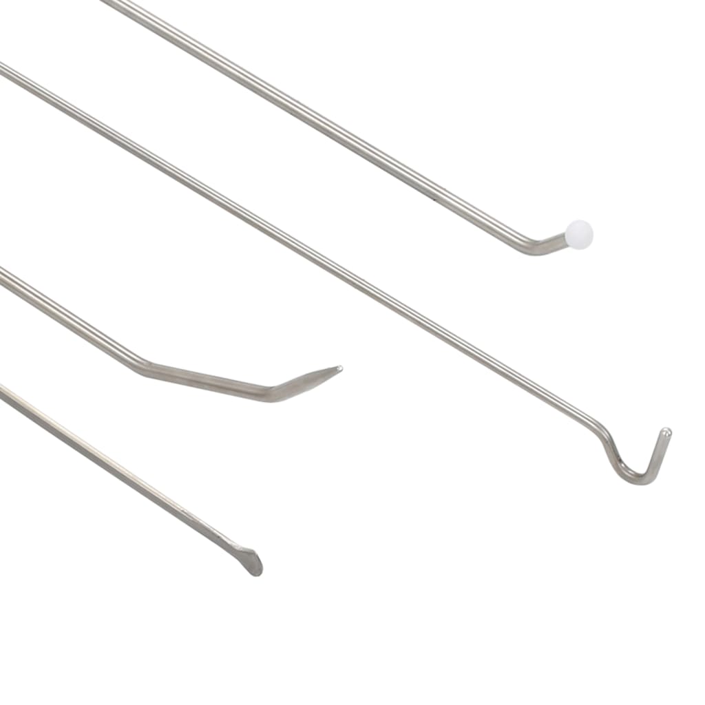 Vidaxl set ammaccato a 8 pezzi senza spruzzare acciaio inossidabile