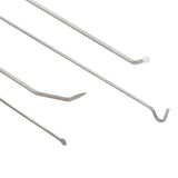 Vidaxl set ammaccato a 8 pezzi senza spruzzare acciaio inossidabile
