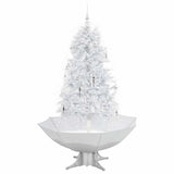 Vidaxl Christmas Snowing avec parapluie 170 cm blanc