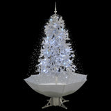 Vidaxl Christmas Snowing avec parapluie 170 cm blanc