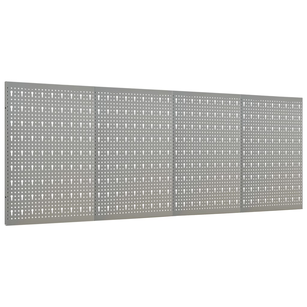 Vidaxl Gaartjenspanelen Wall - Moule de 4 pcs 40x58 cm en acier