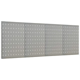 Vidaxl Gaartjenspanelen Wall - Moule de 4 pcs 40x58 cm en acier