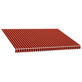 VidaXL Laifeldoek 450x300 cm Canvas orange and brown