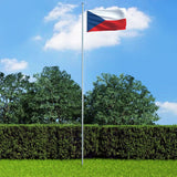 Vidaxl drapeau tchèque République 90x150 cm