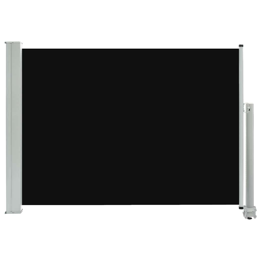 Vidaxl Haveskærm Udvidelig 80x300 cm sort