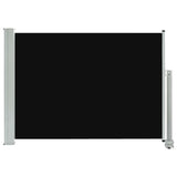 Vidaxl Haveskærm Udvidelig 80x300 cm sort