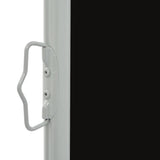 Vidaxl Haveskærm Udvidelig 80x300 cm sort