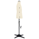 Vidaxl mannequin adjustable man size 37-45 cream colored