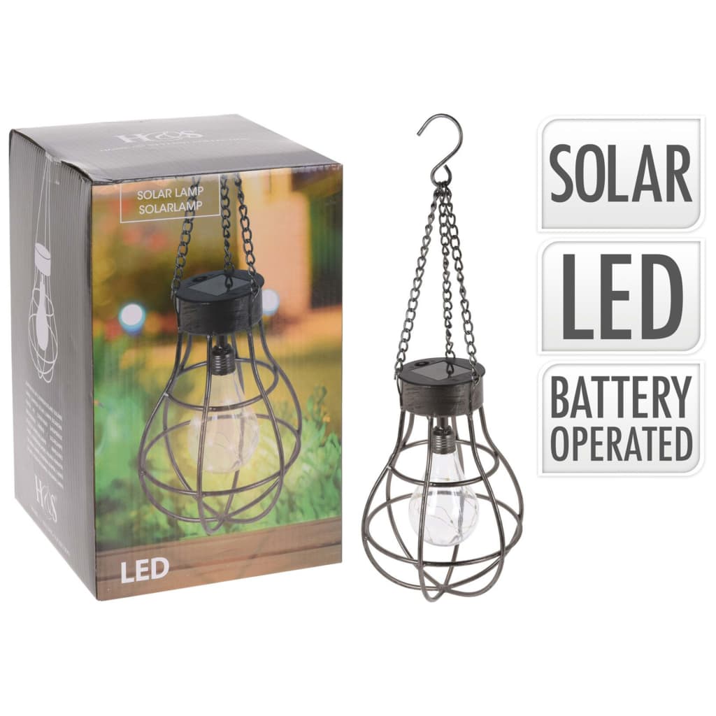 PROGARDEN PROGARDEN SOLARLAMP Peertje con 10 LED