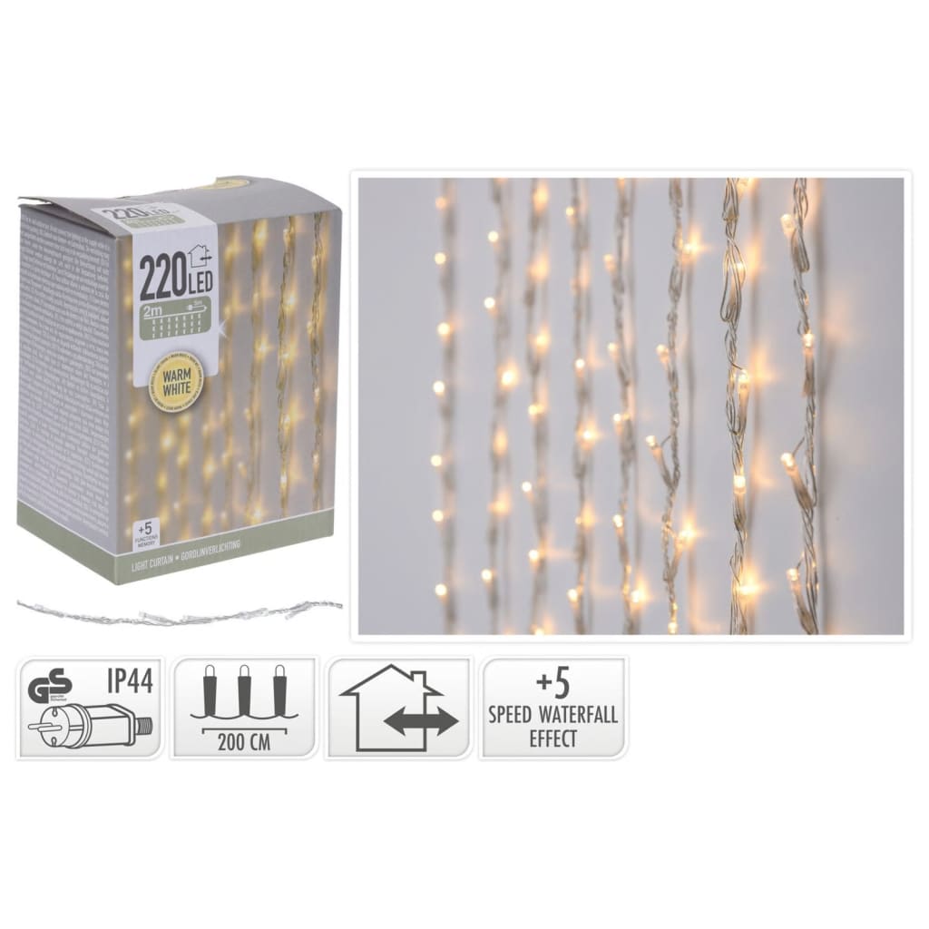 Ambiance Light zavese z 220 LED