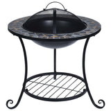 PROGARDEN PROGARDEN FUOCO BOCK CON DESIGN MOSAIC 58X58X44 CM