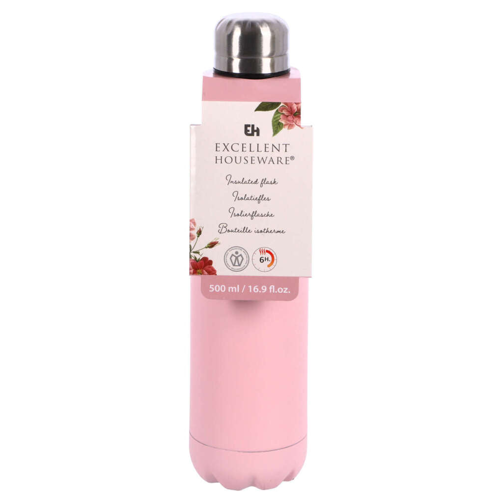 Excellent ustensiles Isoleer Bottle 500 ml 4 Versions différentes