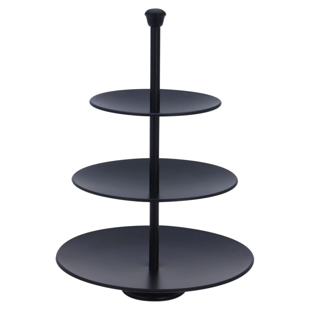 Excellent ustensine ettagère 3-laags 36,5 cm Matt Black