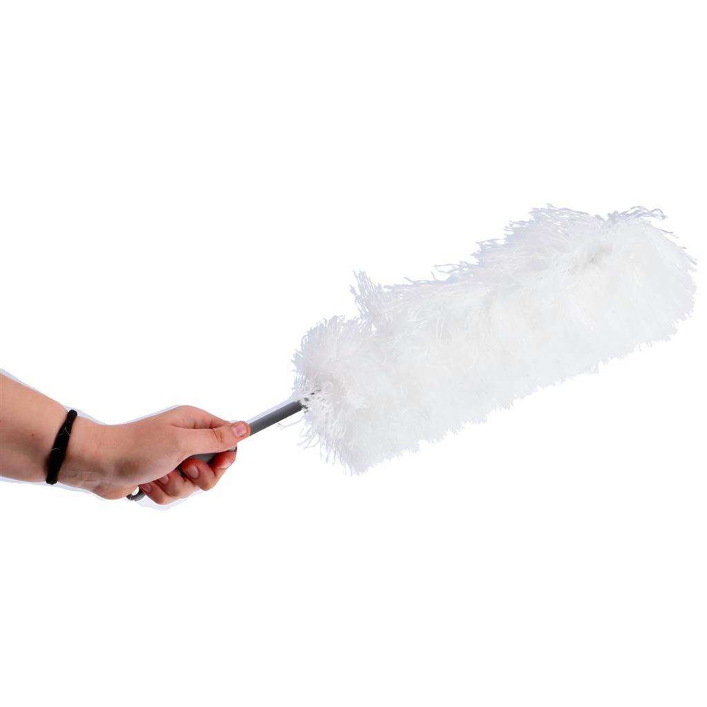 Ultra Clean Plumeau z mikrovlákna 56 cm bílá šedá