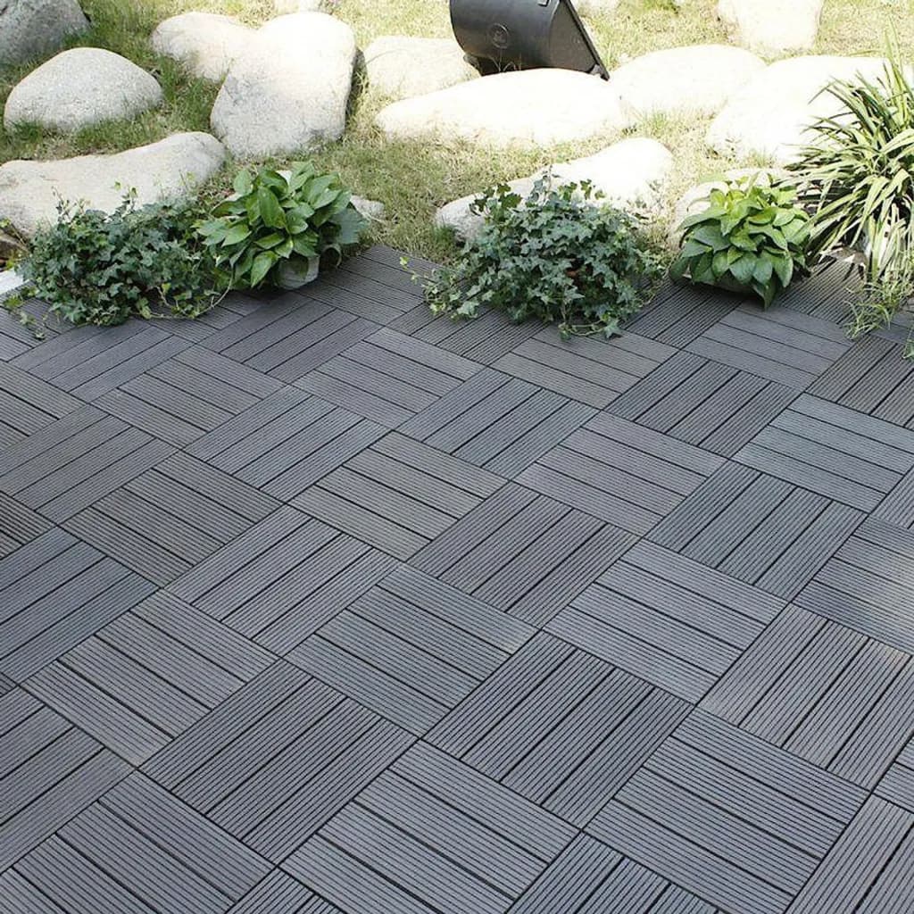 Progarden Progarden Terrace Tiles 6 st tmavě šedá