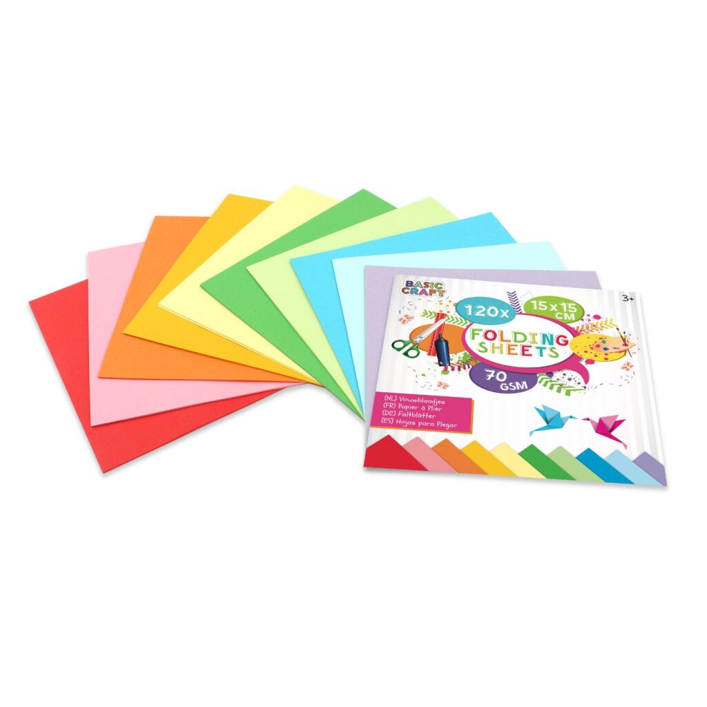 Creative Craft Group pliing laisse 15 x 15 cm 120 pièces
