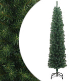 Vidaxl Kunstkerstboom avec un vert PVC standard de 180 cm étroit