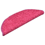 Mattes d'escalier Vidaxl 15 ST 56X17X3 cm rose
