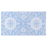 Vidaxl mimo koberec Arakil 80x150 cm pp modrá modrá