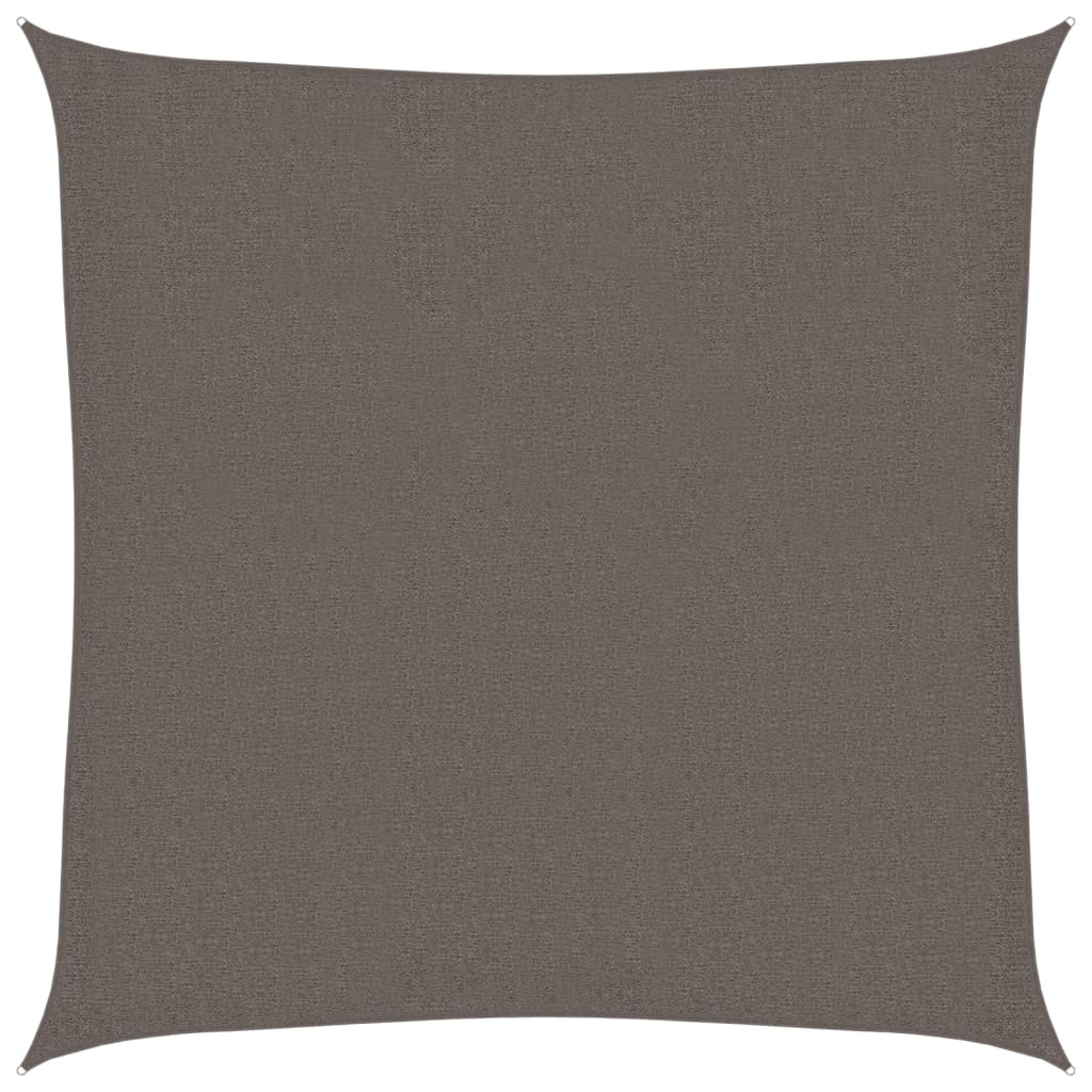 Vidaxl zonnezil 160 g m² 3x3 m anthracite hdpe -colored