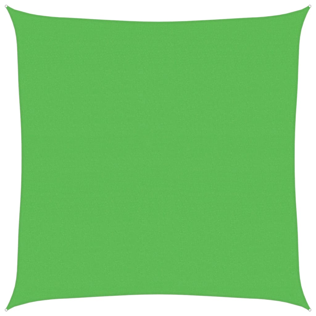 Vidaxl Zonnezeil 160 g m² 4,5x4,5 m HDPE vert clair