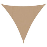 Bidaxl zonnezeil 160 g m² 4x4x4 m hdpe taupe