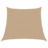 Vidaxl zonnenzeechen 160 g m² 3 4x3 m hdpe Taupe