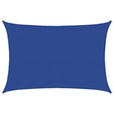 Vidaxl Zonnezeil 160 g m² rechteckig 3,5 x 4,5 M HDPE Blau