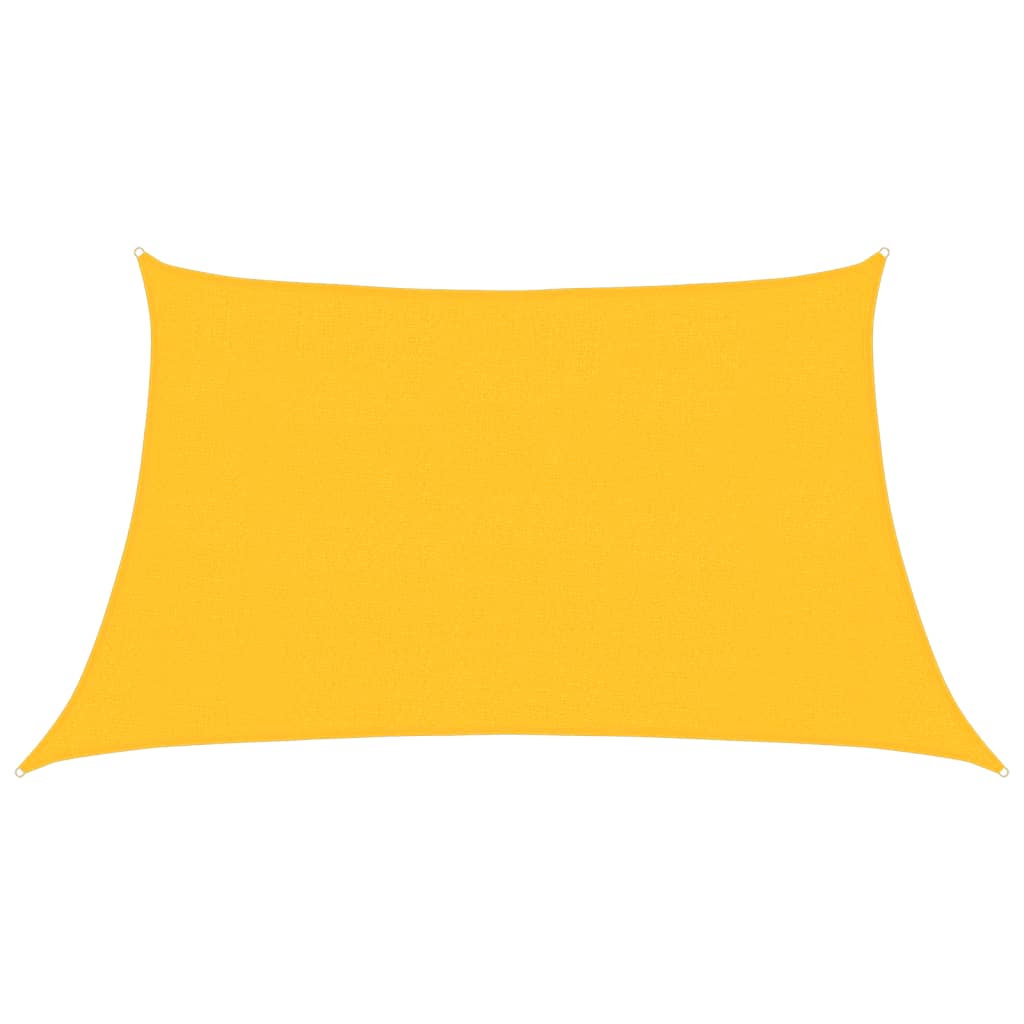 Vidaxl Zonnezeil 160 g m² 3 4x2 m HDPE Jaune