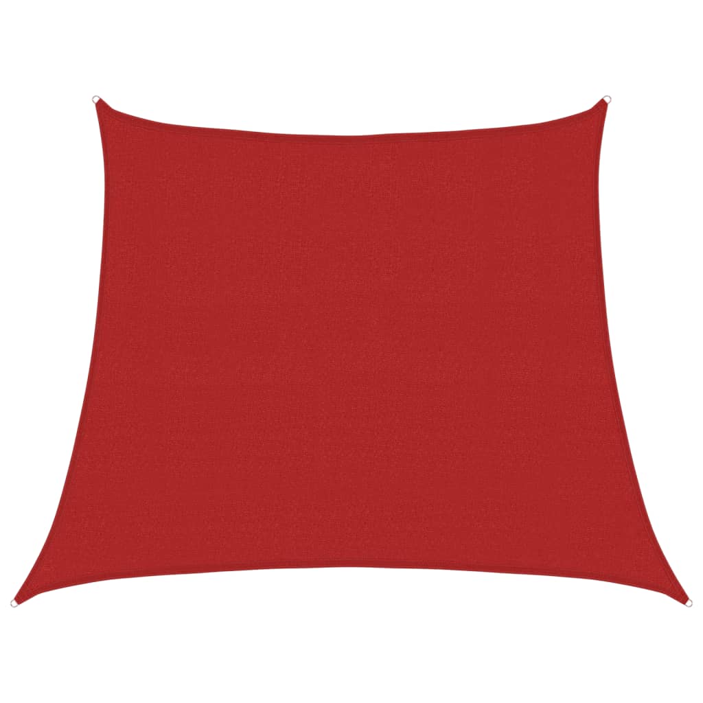 Vidaxl Zonnezeil 160 g m² 3 4x3 m Hdpe Red