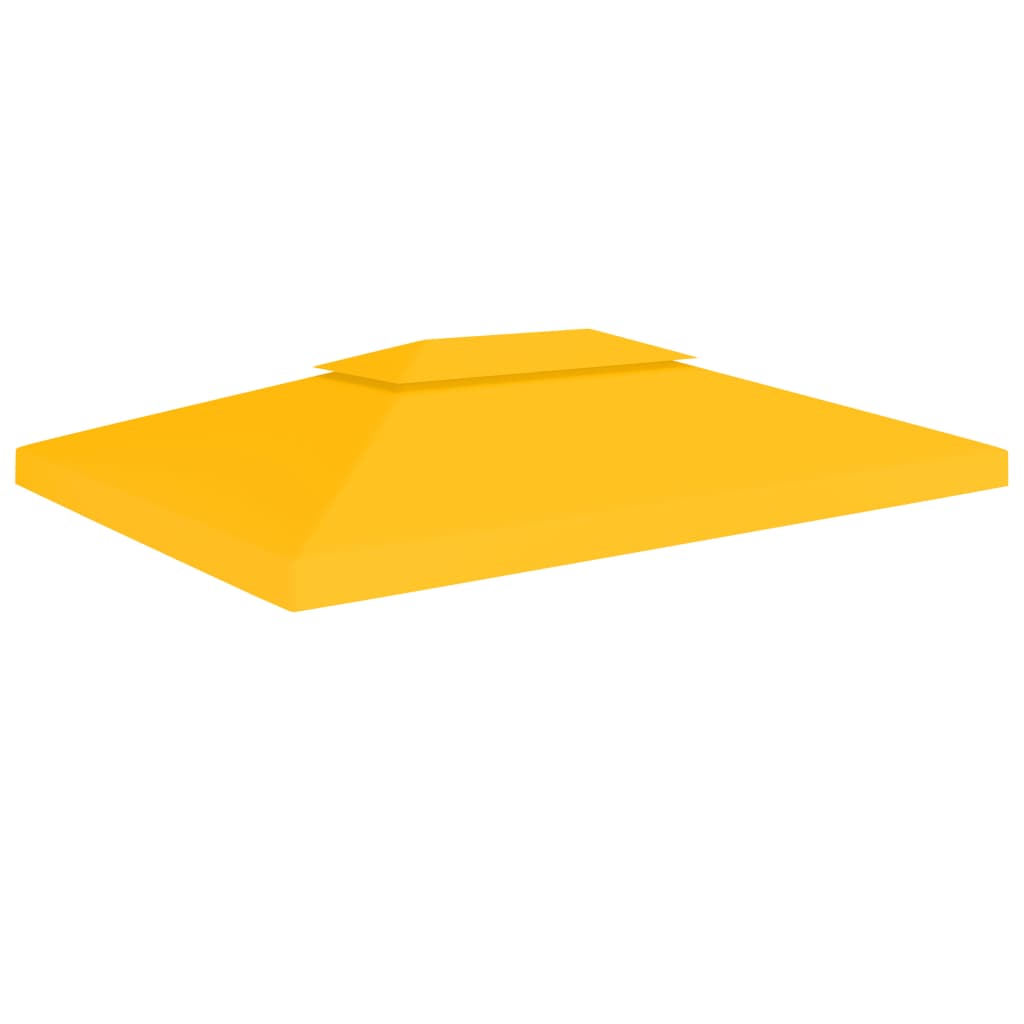 Vidaxl Prieverkak 2 couches 310 g m² 4x3 m jaune