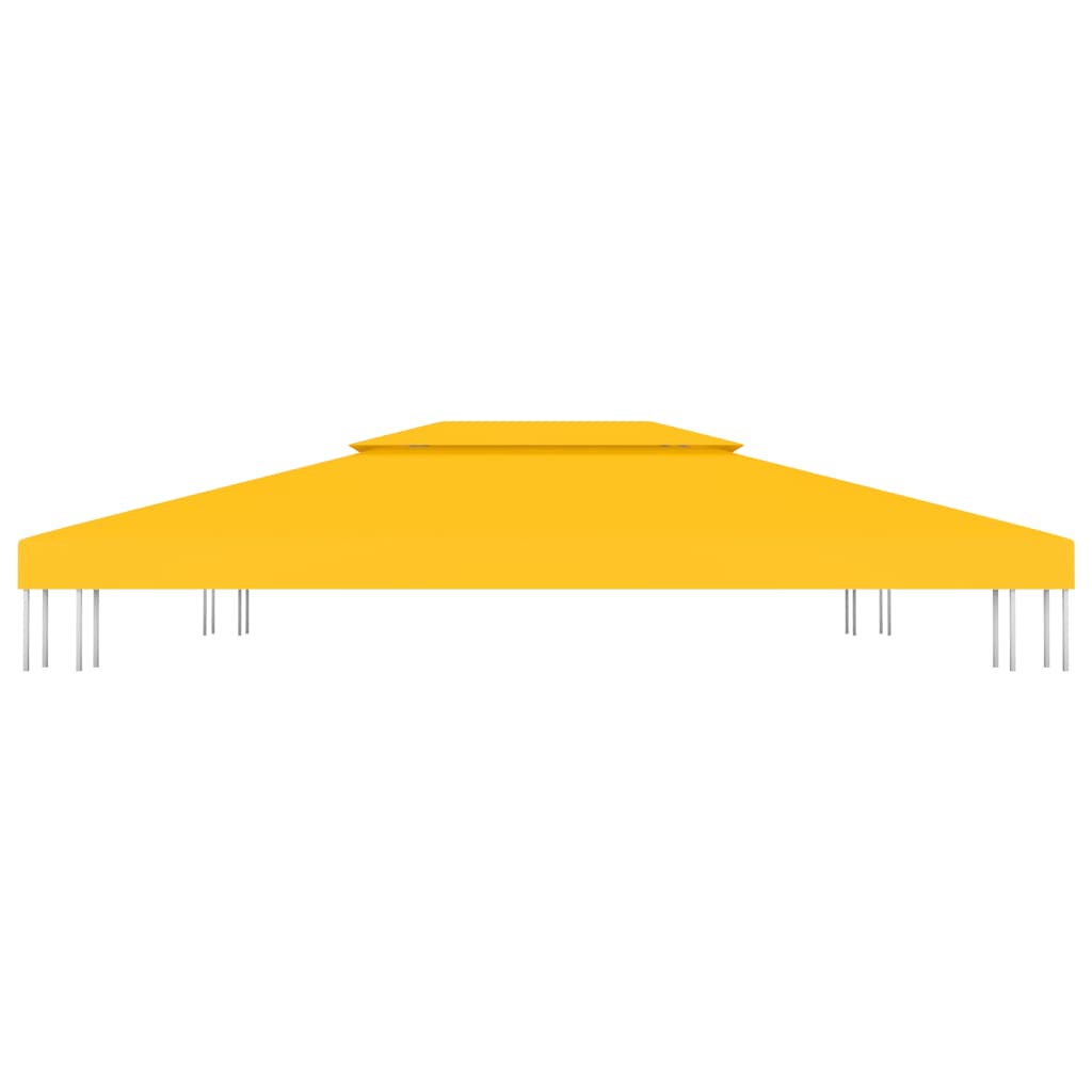 Vidaxl Prieverkak 2 couches 310 g m² 4x3 m jaune