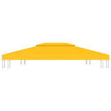 Vidaxl Prieverkak 2 couches 310 g m² 4x3 m jaune
