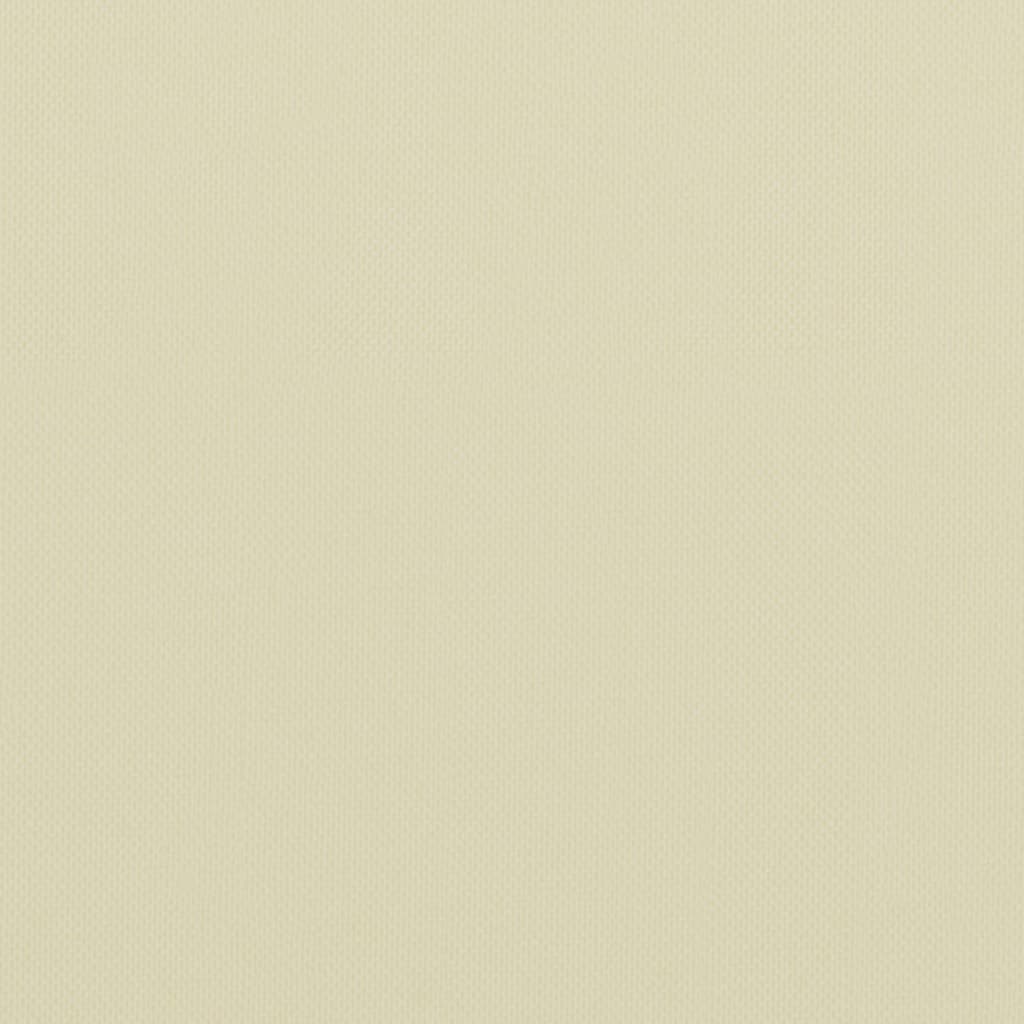 Écran de balcon Vidaxl 75x300 cm Crème en tissu oxford