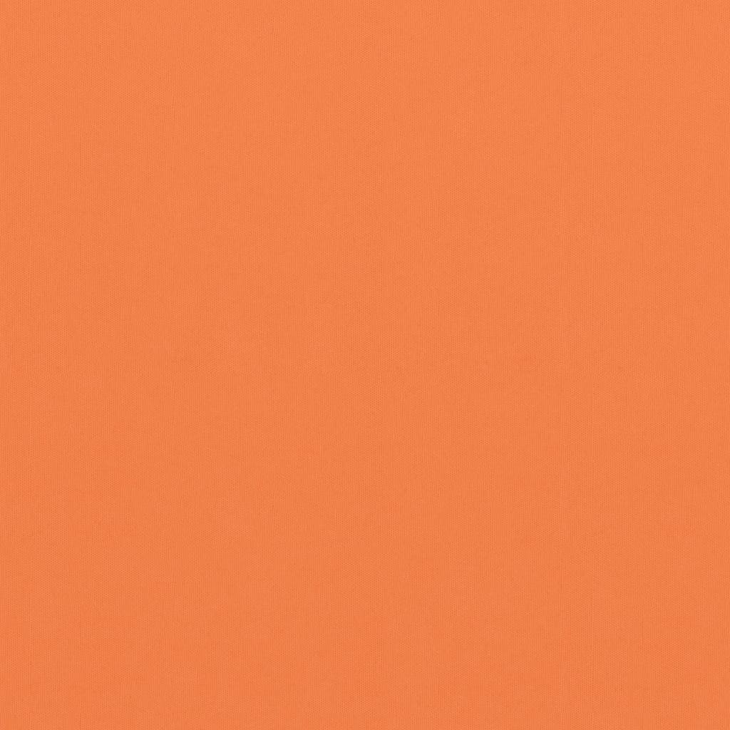 Obrazovka balkonu Vidaxl 75x600 cm Oxfordská textilie oranžová