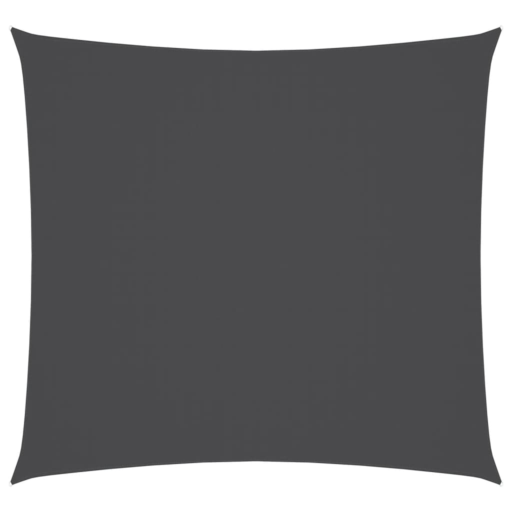 VIDAXL DEA PAZIONE Square 5x5 M tessuto oxford antracite -colorato