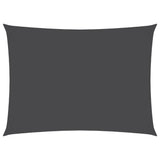 Vidaxl Sunshade rectangulaire 3x5 m oxford tissu anthracite -colored